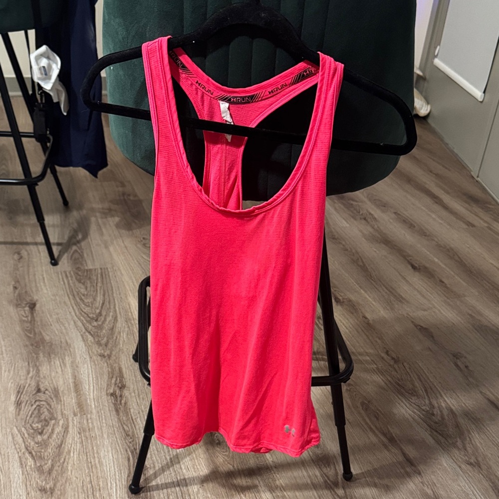 Under Armour Bright Pink Tank Top